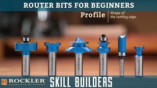 Router Bits for Beginners  Rockler Skill Builders [upl. by At613]