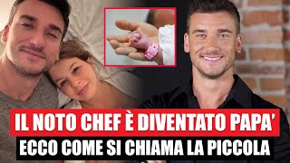 Damiano Carrara è diventato papà Lemozione dei neogenitori e la prima foto con la loro piccolina [upl. by Malvin]