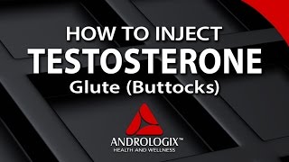 How to Inject Testosterone – Glute Buttocks Injection  Andrologixcom [upl. by Catharine]