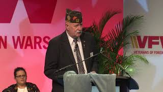 2019 VFW National Commander Doc Schmitzs Acceptance Speech [upl. by Ielak390]