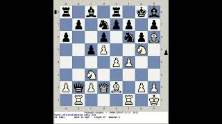 Terpugov Evgeny vs Geller Efim P  URS Chess 19 1951 Moscow Russia [upl. by Alahs]