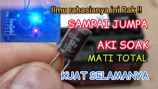 rangkaian ELEKTRONIK bernilai frekuensi tinggi  desulfator DIY hartonomotorchannel [upl. by Ahtibat]