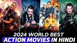 Top 8 NonStop ACTION Movies On Netflix Prime Vedio  2024 Hollywood Action Movies in Hindi Dubbed [upl. by Kenyon361]