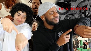 ALBUM COMING SOON 👀  Lil Baby  In A Minute Official Video SIBLING REACTION [upl. by Trimble298]