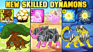 All New Dynamons Skills in Dynamons World  New dynamons skills gameplay [upl. by Nahaj81]