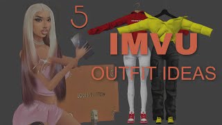 Imvu  5 Outfit Ideas For Female Pt 1 [upl. by Oemor344]