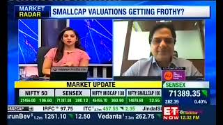 Akhil Chaturvedi shares his insights on MOAMC Small Cap Fund collection over ₹1350 crores ET Now [upl. by Sined]