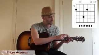 Cours de guitare  Francis Cabrel  Lencre de tes yeux Bonus  version capo [upl. by Arama850]