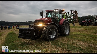 Amazone Feldtag  Gruber Landtechnik Ampfing  Landwirtschaft bei Dämmerung [upl. by Eical473]