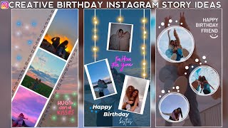 Creative Birthday Instagram Story Ideas  Birthday Instagram Story Ideas [upl. by Maurise]