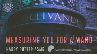 MEASURING YOU FOR A MAGIC WAND ASMR AUDIO  Ollivanders Assistant  Harry Potter ASMR [upl. by Idnas69]