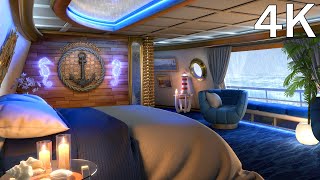 Cabin Cruiser Coziness  Get sleepy on the stormy seas [upl. by Alyacim657]