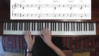 Introduction to Jazz Piano A Deep Dive Ch 2B Basic Comping Strategies [upl. by Renaud353]