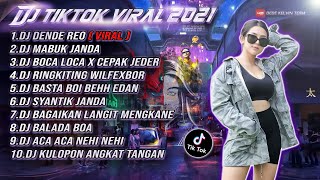 DJ ANGKAT TANGANYA DI ATAS SOUND POPO BARBIE  DJ DENDE REO REMIX TERBARU 2021 VIRAL TIKTOK [upl. by Leahcimrej]