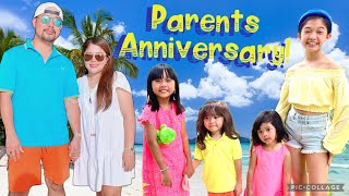 PARENTS 16 YEARS WEDDING ANNIVERSARY  KAYCEE amp RACHEL in WONDERLAND FAMILY [upl. by Evars]