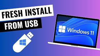 How to Install Windows 11 from Bootable USB Flash Drive [upl. by Yspyg]