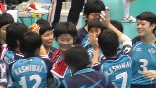 春の高校バレー 誠英 山口 vs 柏井 千葉 女子準決勝 2013112 [upl. by Seditsira]