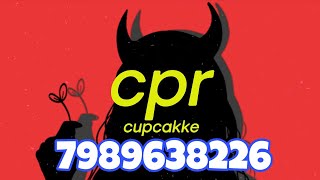 CupcakKe  CPR  Roblox Music CodeID WORKING [upl. by Adriaens]