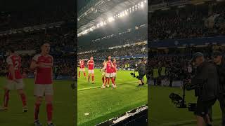 Leandro Trossard scores to equalise for Arsenal at Stamford Bridge [upl. by Witkin]