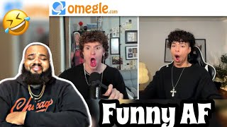 LARRAY  I WENT ON OMEGLE DRUNK LMAOOO  REACTION 😂 [upl. by Chavey]