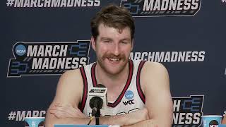 Gonzaga Second Round Postgame Press Conference  2023 NCAA Tournament [upl. by Cato793]