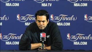 Erik Spoelstra NBA Finals Press Conference LeBron James Impact [upl. by Triplett963]