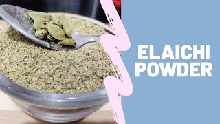 How to Make Cardamom Powder  Elaichi Powder Recipe [upl. by Lacey430]