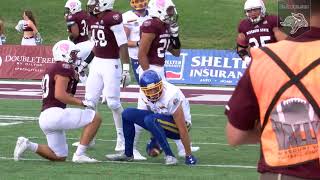 Football at Missouri State Highlights 10212017 [upl. by Enovahs771]