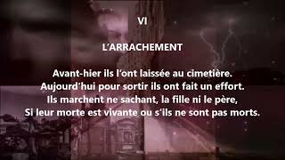 L’arrachement  Francis Jammes lu par Yvon Jean [upl. by Conny]