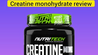 Creatine monohydrate review TAKEALOT Nutritechfit [upl. by Close]