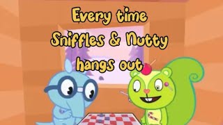 Every time Sniffles amp Nutty hangs out  Happy Tree Friends [upl. by Stein946]