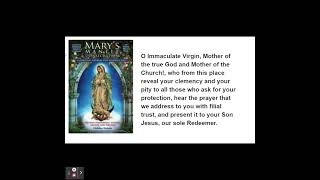 MARY’S MANTLE CONSECRATION PRAYERS FOR 2 OR MORE PERSONS AND FOR 1 PERSON [upl. by Nlyak]