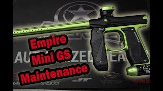 Empire Mini GS MaintenanceCleaning  Jaegers Subsurface Paintball [upl. by Adair641]