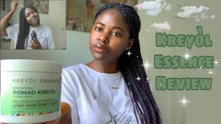 BEST PRODUCT FOR HAIR GROWTH Kreyol essence review [upl. by Willy]