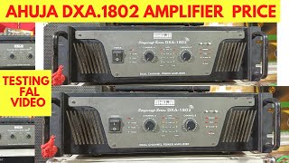 AHUJA DXA1802 AMPLIFIER PRICE TESTING FULL VIDEO [upl. by Rotce216]