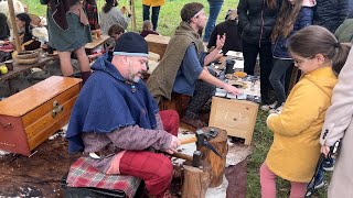 Une fête celtique pour clore la saison du parc archéologique [upl. by Aztilay229]