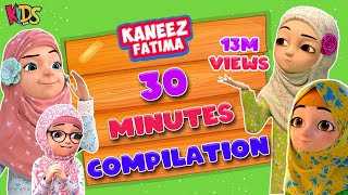 Kaneez Fatima Cartoon Series Compilation  Episodes 6 to 10  3D Animation Urdu Stories For Kids [upl. by Einwat]