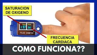 OXIMETRIA DE DEDO 🔴 VALORES NORMALES  ¿Como MEDIR LA OXIGENACION en la SANGRE  2022 [upl. by Bourke]