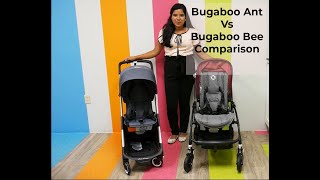 Compare the Bugaboo Ant Vs Bugaboo Bee Strollers [upl. by Wilinski]