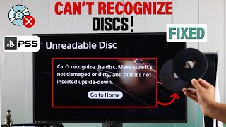 Unreadable Disc on PS5  How to Fix Cant Recognize the Disc [upl. by Droffats333]