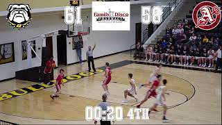 Quitman vs Atkins High School Boys Basketball [upl. by Yssor]