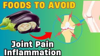 Top 6 Inflammatory Foods to Avoid for ARTHRITIS Reduce Joint Pain and Inflammation [upl. by Renell]