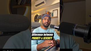 Difference between Priority and Severity manualtesting [upl. by Kearney611]