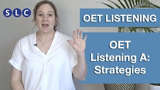 OET LISTENING  Listening Part A  How to PASS the exam [upl. by Conti469]