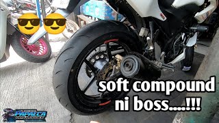 Pasang Ban Soft Compound di Old CB150R‼️Projects Gerymang🔥 Papaeca Motovlog [upl. by Eniamat323]