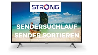 STRONG Android TV Sender sortieren und Sendersuchlauf [upl. by Vasily]