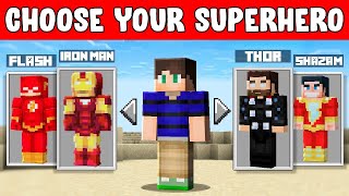 Minecraft but you can CHOOSE YOUR SUPEPOWER  Joofy Looby [upl. by Mellisent]