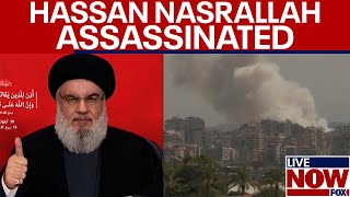 BREAKING Hezbollah leader Hassan Nasrallah DEAD in Israel strike on Beirut terror group confirms [upl. by Nayk]