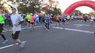 Highlights from the 39th annual Marine Corps Marathon [upl. by Annauqal523]