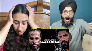 Indian Reaction to JawabeShikwa  Ertugrul X Osman X Malik Shah X Sencer  Allama Iqbal [upl. by Aloibaf884]